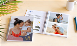 Agenda A5 personnalisé Fotocompil