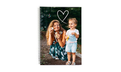 Cahier format A5 avec votre photo en couverture Fotocompil