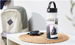 Gourde isotherme avec votre photo Fotocompil