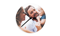 Horloge avec votre photo sur le fond du cadran Fotocompil