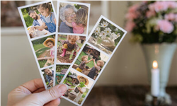 Lot de 10 marques page personnalisée avec plusieurs photo Fotocompil