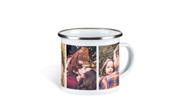Mug en émail avec votre photo Fotocompil
