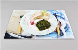 Set de table 30x45cm avec votre photo imprimée dessus Iconea