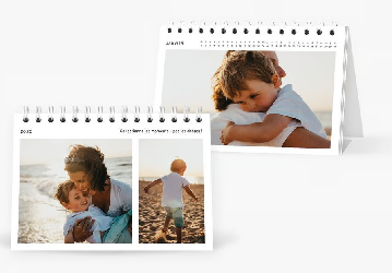 Calendrier Photo de Bureau mensuel 12 pages format A6 MyPoster