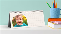 Calendrier Photo de Bureau 12 pages Photobox Livraison en point relay