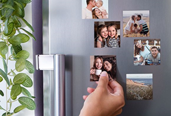Boite de 10 magnets carrés Photoweb