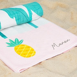 Serviette de bain personnalisée avec une photo Photoweb 