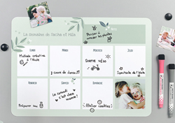 Tableau magnétique souple au fini brillant et éclatant Photoweb 