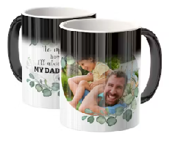 Mug magique (la photo apparait à la chaleur) Pixum