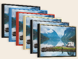 Photo sur toile 20x30cm avec cadre de type caisse américaine Pixum